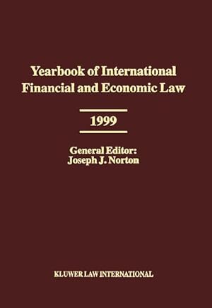 Bild des Verkufers fr Yearbook of International Financial and Economic Law 1999 zum Verkauf von moluna