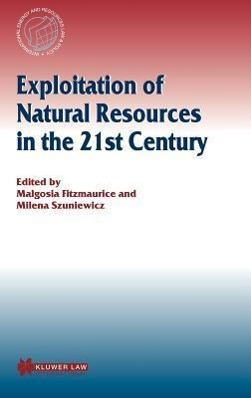 Bild des Verkufers fr Exploitation of Natural Resources in the 21st Century zum Verkauf von moluna