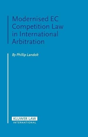 Seller image for Modernised EC Competition Law in International Arbitration for sale by moluna