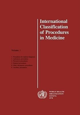 Image du vendeur pour International Classification of Procedures in Medicine mis en vente par moluna
