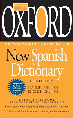 Bild des Verkufers fr The Oxford New Spanish Dictionary: Third Edition zum Verkauf von moluna