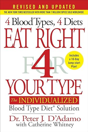 Bild des Verkufers fr Eat Right 4 Your Type (Revised and Updated) zum Verkauf von moluna