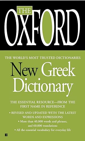 Bild des Verkufers fr The Oxford New Greek Dictionary: The Essential Resource, Revised and Updated zum Verkauf von moluna