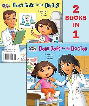 Bild des Verkufers fr Dora Goes to the Doctor/Dora Goes to the Dentist zum Verkauf von moluna
