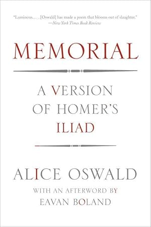 Image du vendeur pour Memorial: A Version of Homer\ s Iliad mis en vente par moluna