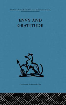 Seller image for Envy and Gratitude for sale by moluna