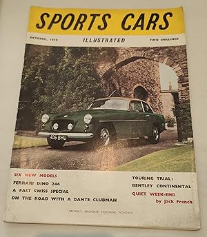 Imagen del vendedor de Sports Cars Illustrated: October 1958 Vol 2, No. 3 a la venta por The Bookstore