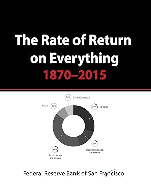 Imagen del vendedor de The Rate of Return on Everything, 1870-2015 a la venta por moluna