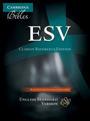 Seller image for Clarion Reference Bible-ESV for sale by moluna