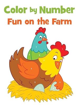 Seller image for Color by Number Fun on the Farm for sale by moluna