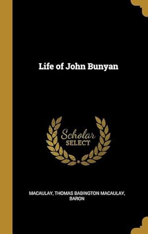 Bild des Verkufers fr Life of John Bunyan zum Verkauf von moluna