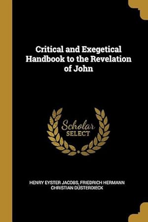 Bild des Verkufers fr Critical and Exegetical Handbook to the Revelation of John zum Verkauf von moluna