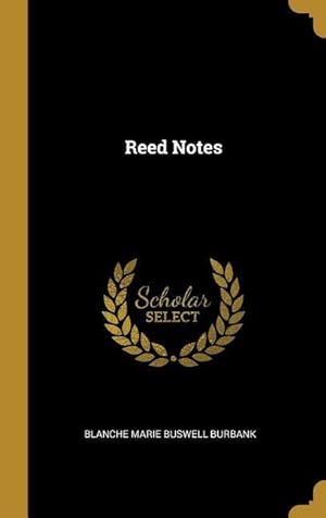 Seller image for Reed Notes for sale by moluna