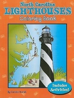 Seller image for North Carolina Lighthouses Coloring Book for sale by moluna