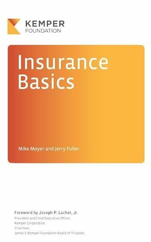 Bild des Verk�ufers f�r Insurance Basics: A Look Behind the Scenes at an Exciting Industry zum Verkauf von moluna