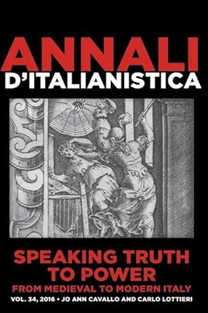 Bild des Verk�ufers f�r Speaking Truth to Power from Medieval to Modern Italy zum Verkauf von moluna
