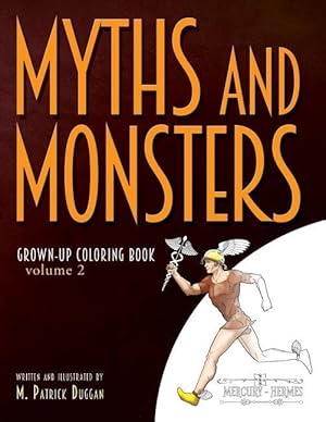 Bild des Verkufers fr Myths and Monsters Grown-up Coloring Book, Volume 2 zum Verkauf von moluna