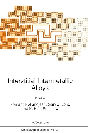 Image du vendeur pour Interstitial Intermetallic Alloys mis en vente par moluna