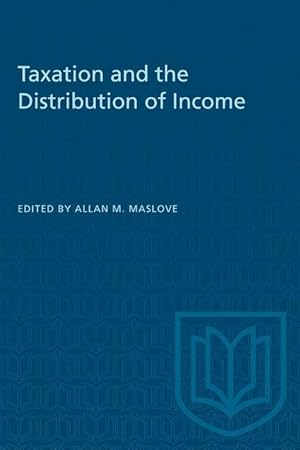 Seller image for Taxation and the Distribution of Income for sale by moluna