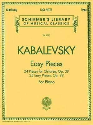 Immagine del venditore per Easy Pieces: Schirmer Library of Classics Volume 2037 Piano Solo venduto da moluna