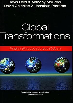 Bild des Verkufers fr Global Transformations: Politics, Economics, and Culture zum Verkauf von moluna