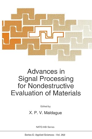 Seller image for Advances in Signal Processing for Nondestructive Evaluation of Materials for sale by moluna