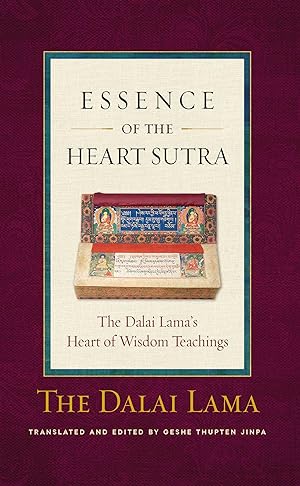 Bild des Verkufers fr The Essence of the Heart Sutra: The Dalai Lama\ s Heart of Wisdom Teachings zum Verkauf von moluna