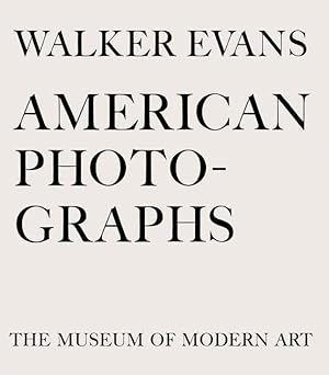 Bild des Verkufers fr Walker Evans: American Photographs zum Verkauf von moluna