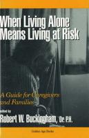 Bild des Verkufers fr When Living Alone Means Living at Risk zum Verkauf von moluna