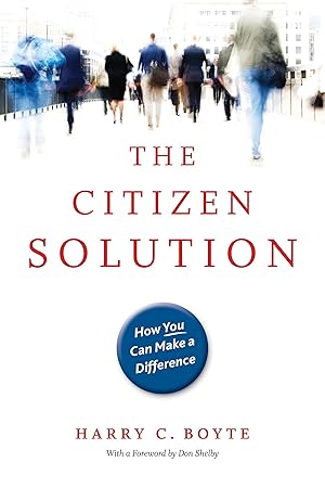 Bild des Verkufers fr The Citizen Solution: How You Can Make a Difference zum Verkauf von moluna