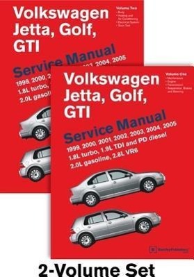 Bild des Verkufers fr Volkswagen Jetta, Golf, GTI (A4) Service Manual: 1999, 2000, 2001, 2002, 2003, 2004, 2005: 1.8l Turbo, 1.9l Tdi Diesel, Pd Diesel, 2.0l Gasoline, 2.8l zum Verkauf von moluna