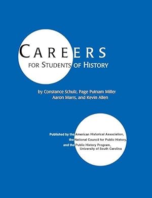 Immagine del venditore per Careers for Students of History venduto da moluna