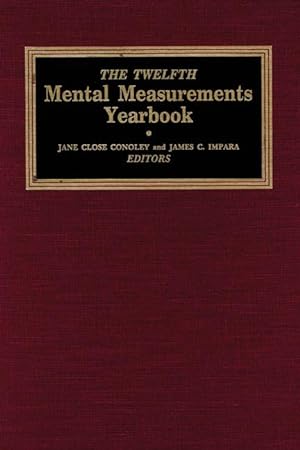 Seller image for 12TH MENTAL MEASUREMENTS YEARB for sale by moluna