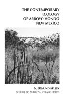 Bild des Verkufers fr CONTEMP ECOLOGY OF ARROYO HOND zum Verkauf von moluna