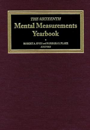 Seller image for 16TH MENTAL MEASUREMENTS YEARB for sale by moluna