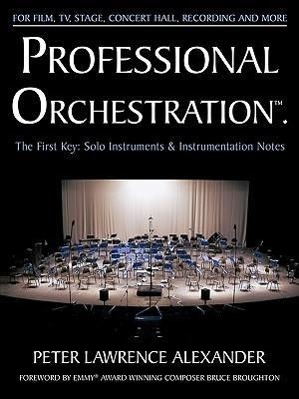 Immagine del venditore per Professional Orchestration Vol 1: Solo Instruments & Instrumentation Notes venduto da moluna