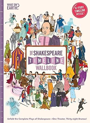 Bild des Verkufers fr The Shakespeare Timeline Wallbook: Unfold the Complete Plays of Shakespeare--One Theater, Thirty-Eight Dramas! zum Verkauf von moluna
