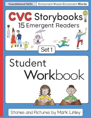 Bild des Verkufers fr CVC Storybooks SET 1 Student Workbook: 15 Emergent Readers with Spelling Practice zum Verkauf von moluna