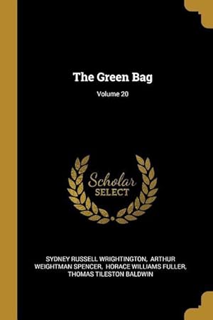 Image du vendeur pour GREEN BAG V20 mis en vente par moluna