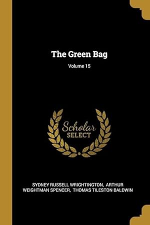 Image du vendeur pour The Green Bag Volume 15 mis en vente par moluna