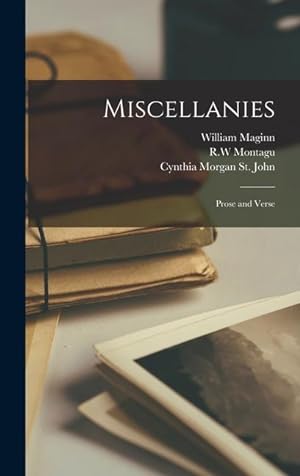 Bild des Verkufers fr Miscellanies: Prose and Verse zum Verkauf von moluna