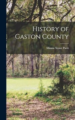 Seller image for History of Gaston County for sale by moluna