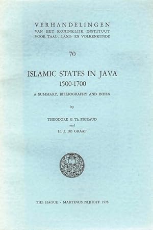 Imagen del vendedor de Islamic states in Java 1500-1700. A summary, bibliography and index a la venta por Antiquariaat van Starkenburg