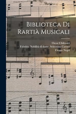 Bild des Verkufers fr Biblioteca di Rarti Musicali zum Verkauf von moluna