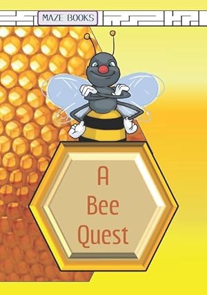 Bild des Verkufers fr A Bee Quest: A Maze Activity Adventure with Facts about Bees zum Verkauf von moluna