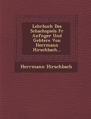 Seller image for GER-LEHRBUCH DES SCHACHSPIELS for sale by moluna