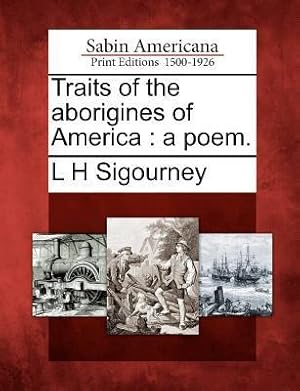 Seller image for Traits of the Aborigines of America: A Poem. for sale by moluna