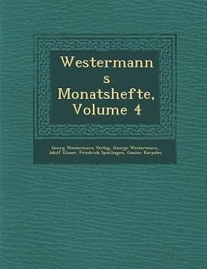 Bild des Verkufers fr WESTERMANNS MONATSHEFTE V04 zum Verkauf von moluna