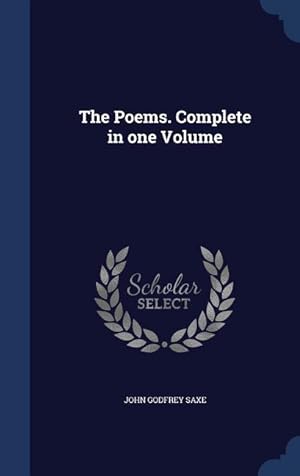 Bild des Verkufers fr The Poems. Complete in one Volume zum Verkauf von moluna