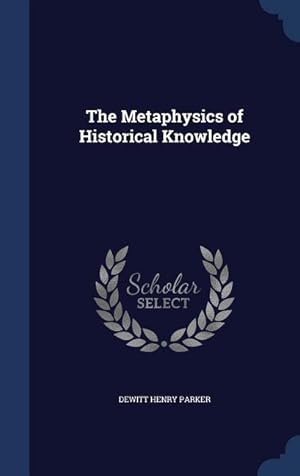 Bild des Verkufers fr The Metaphysics of Historical Knowledge zum Verkauf von moluna